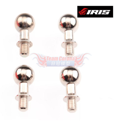 IRIS 84012 6.5x3.75mm Suspension Ballstud +1.5mm Neck (4pcs)
